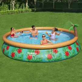 Uppblåsbar Pool Fast Set Paradise Palms
