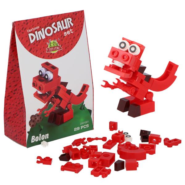 Dinosaurier Byggklossar
