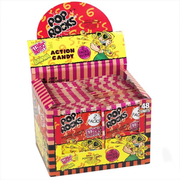 Pop Rocks Jordgubb och Banan