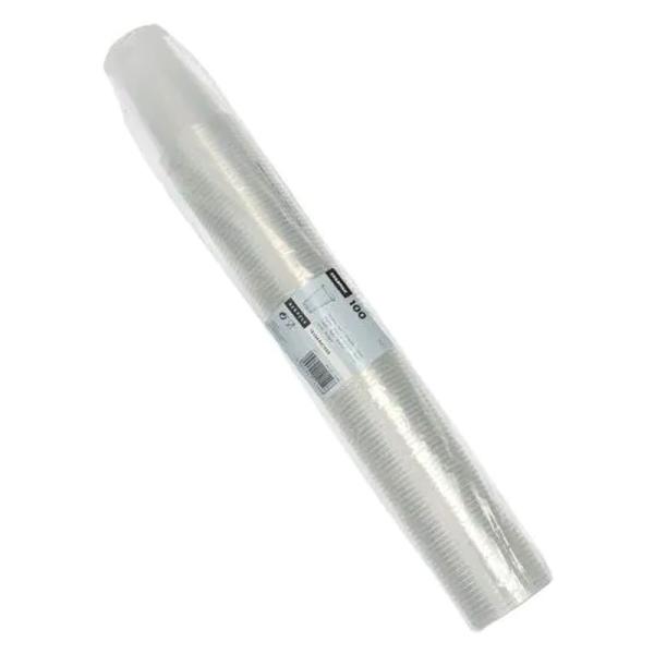 Transparenta Plastmuggar 20 cl 100-pack