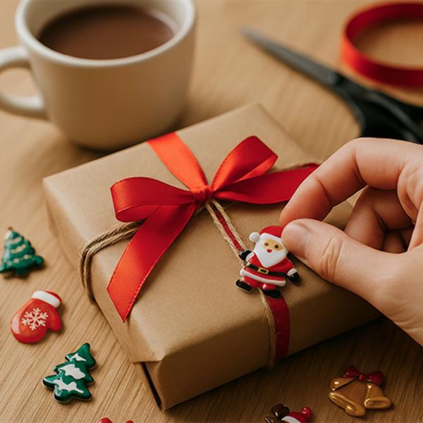 Självhäftande Julfigurer 20-pack