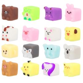 Squishy Block Djur Leksak 3 cm