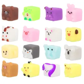 Squishy Block Djur Leksak 3 cm
