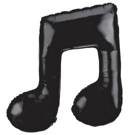 Folieballong Dubbel Musiknot 66 x 68 cm