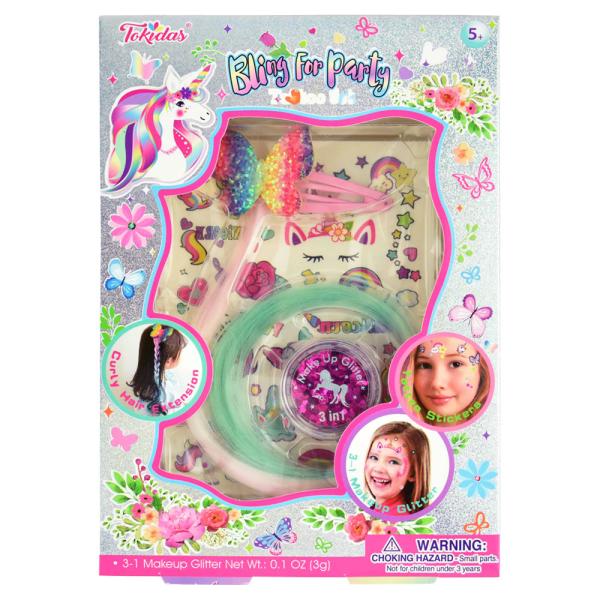 Unicorn Tatueringar Sminkset Barn