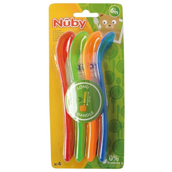 Lång Sked Baby 4-pack