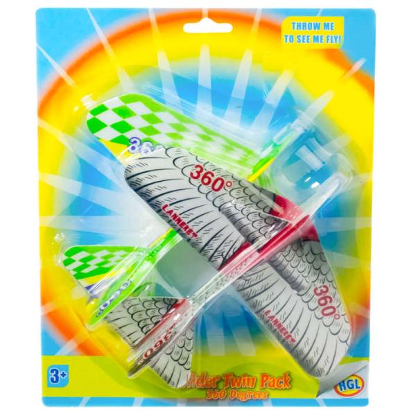 Glidflygplan 2-pack