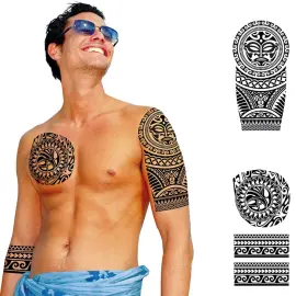 Semi-Permanenta Tatueringar Svarta