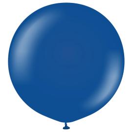 Latexballong M&ouml;rkbl&aring; 90 cm 2-pack