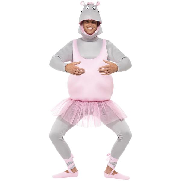 Ballerina Flodhäst Maskeraddräkt