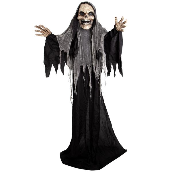 Animerad Liemannen Skelettfigur 180 cm