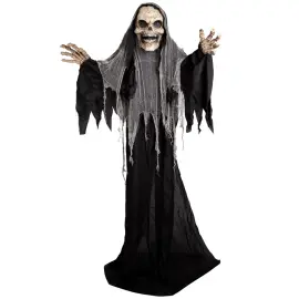 Animerad Liemannen Skelettfigur 180 cm