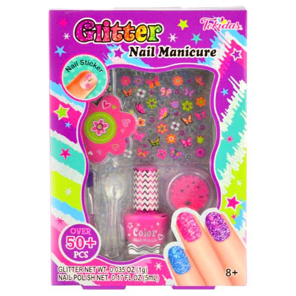 Glitter Manikyr Set Barn