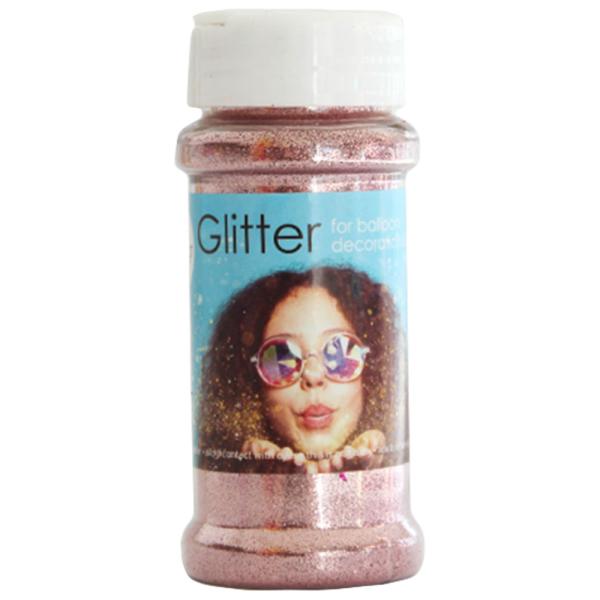 Glitter på Burk Roséguld