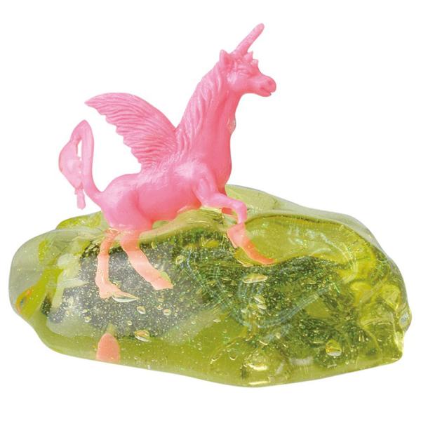 Glitter Slime med Enhörning