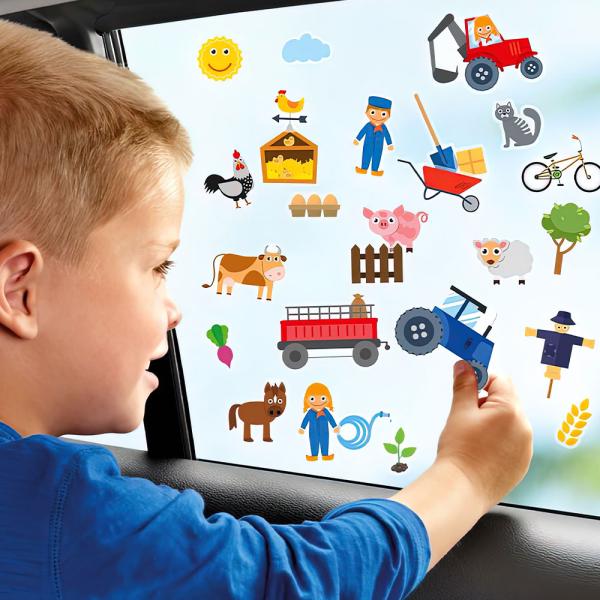 Fönsterstickers Trafik