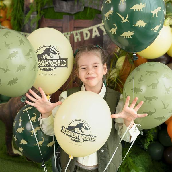 Jurassic World Latexballonger 30 cm 6-pack