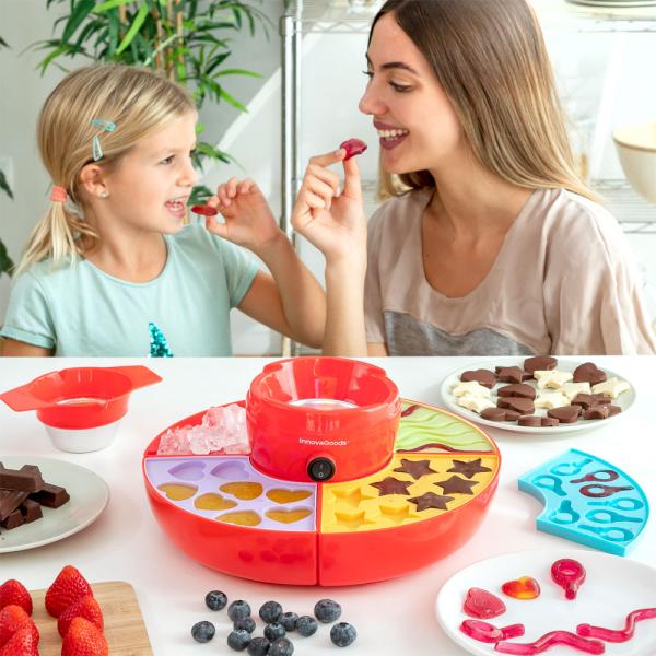 2-i-1 Maskin Gelegodis och Chokladfondue