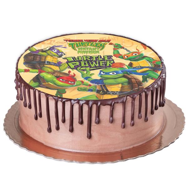 Tårtbild Ninja Turtles