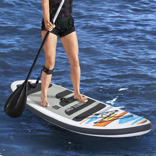 SUP Bräda Uppblåsbar White Cap Set