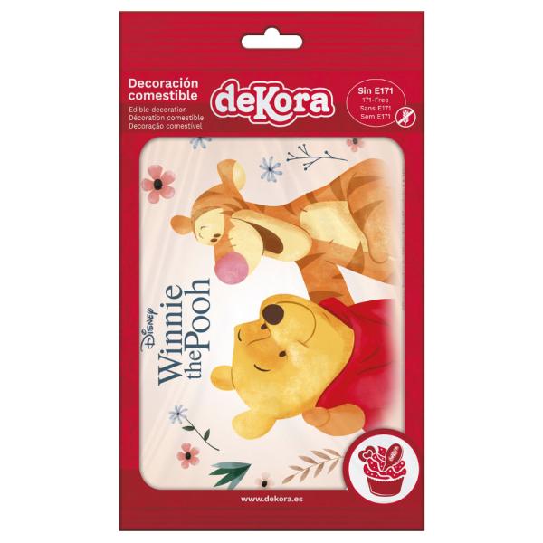 Nalle Puh Rektangulär Tårtbild A