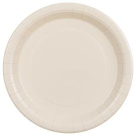 Papperstallrikar Beige 23 cm 6-pack