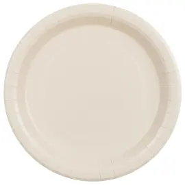 Papperstallrikar Beige 23 cm 6-pack