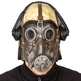 Gasmask Maskerad Latex