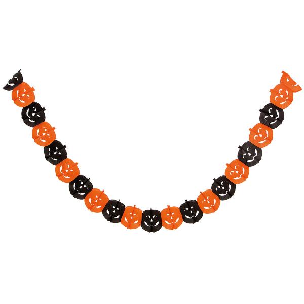 Girlang med Pumpor Halloween