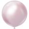 Stora Latexballonger Chrome Pink Gold