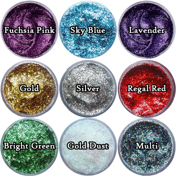 Glitterfärg Vattenbaserad
