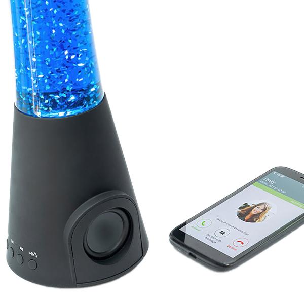 Glitterlampa med Högtalare