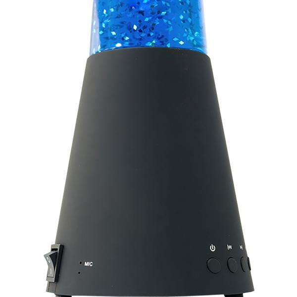 Glitterlampa med Högtalare