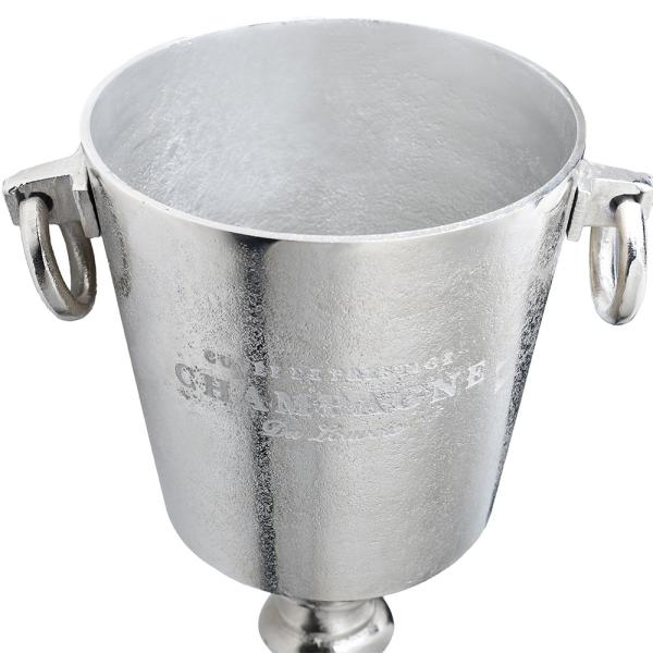 Silver Flaskkylare Stål 85 cm
