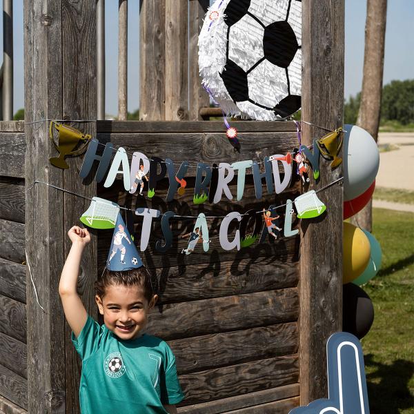 Partyhattar Fotbollskalas 6-pack