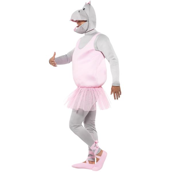 Ballerina Flodhäst Maskeraddräkt
