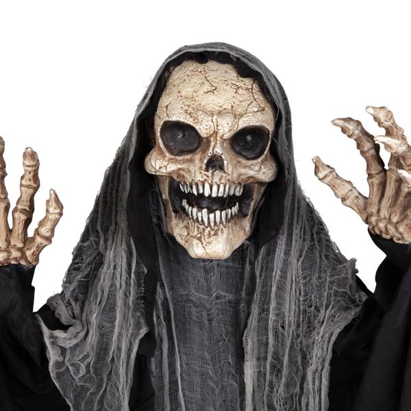 Animerad Liemannen Skelettfigur 180 cm