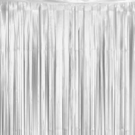 Dörrdraperi Matt Silver