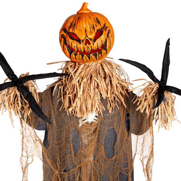 Animerad Ond Pumpafågelskrämma 183 cm