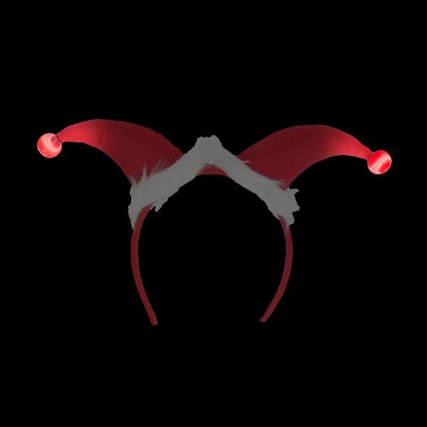 Juldiadem med Uppstickande Tomteluvor