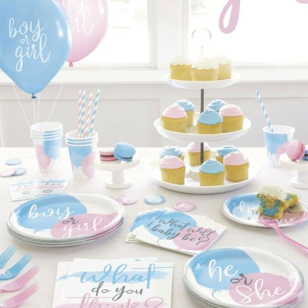Gender Reveal Skrapkort Girl