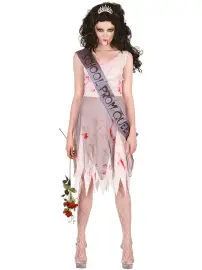Prom Queen Zombie Maskeraddräkt Teen