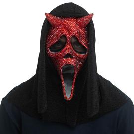 Djävulsmask med Strass