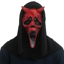 Djävulsmask med Strass