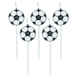 T&aring;rtljus Fotboll 2,4 cm 5-pack