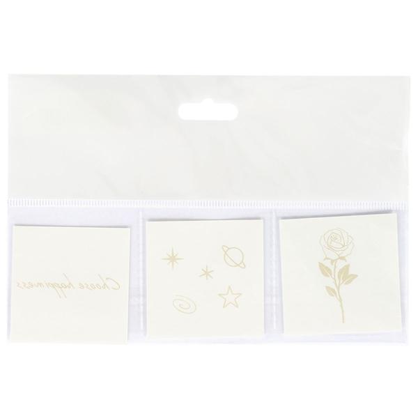 Temporära Tatueringar Happiness 3-pack