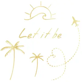 Temporära Tatueringar Sommar 3-pack