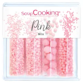 Strösselmix Rosa