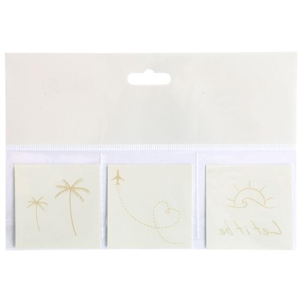 Temporära Tatueringar Sommar 3-pack