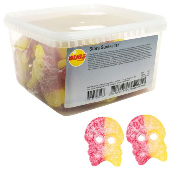 Bubs Surskallar Mix 1.6 kg